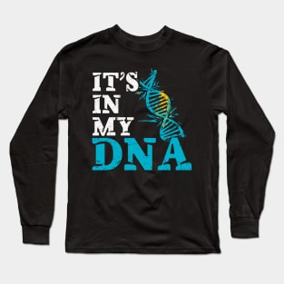 It's in my DNA - kazakhstan Long Sleeve T-Shirt